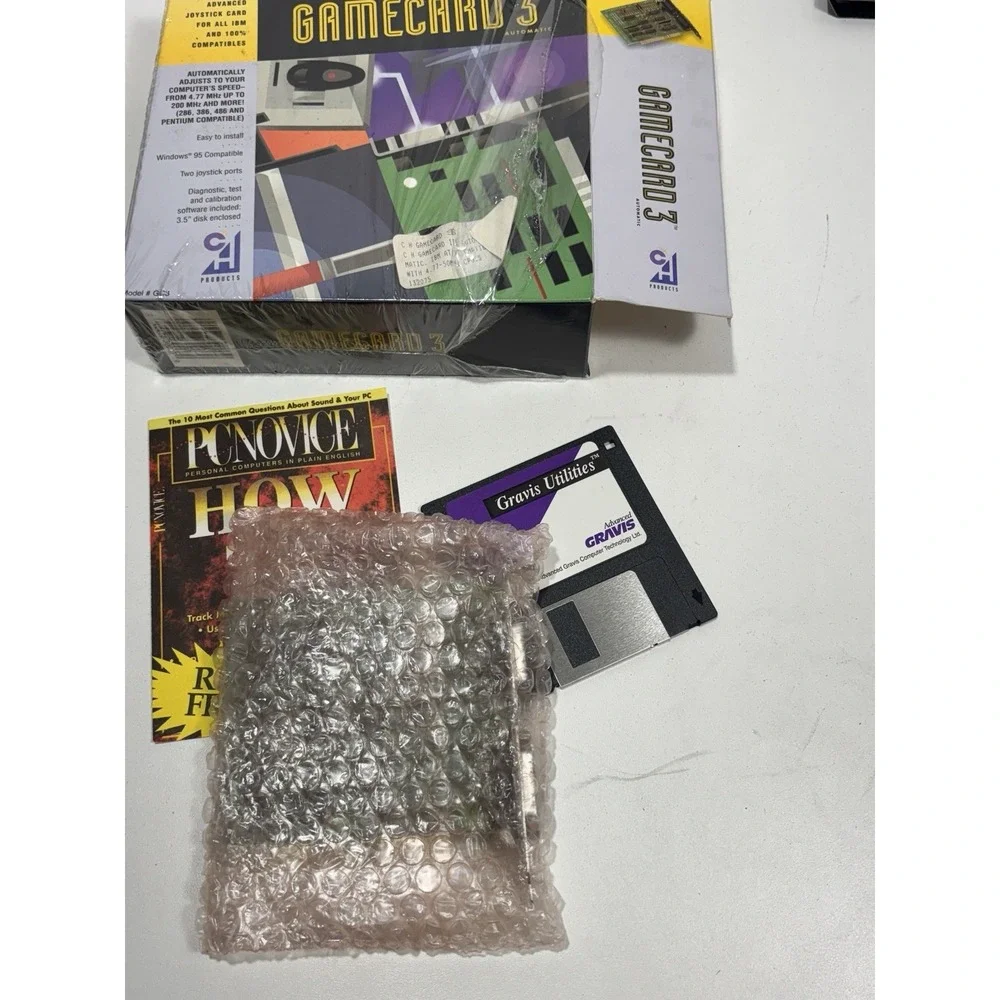 Vintage Gamecard 3 Automatic Joystick Adapter Gc3
